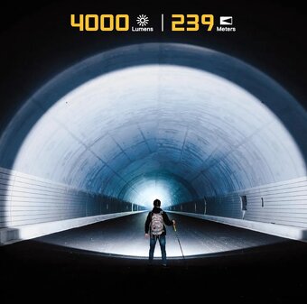 Čelovka Wurkkos HD50,LED,USB-C,4000L, 5000mAh PECKA - 6