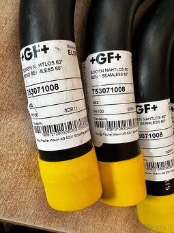 GF+ PE100 SDR11 oblouky – 22°, 30°, 60° - 6