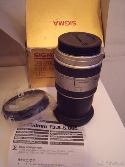 Canon EOS 300 (nový) + objektiv SIGMA - 6