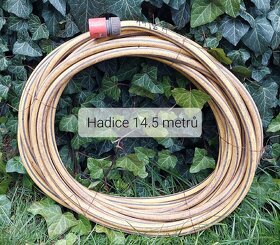 Buben na zahradní hadici asi na 60metrů hadic + Hadice - 6