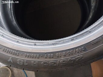 Prodám 2 x letní pneu Continental 245/35/18 - 6