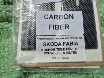 Škoda Fabia I ozdobné a ochranné samolepící lišty - 6