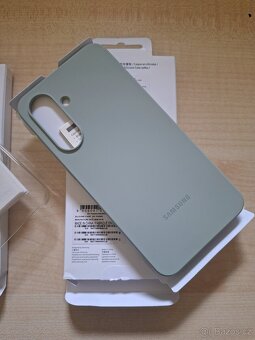 Samsung A56 5G Clear + Silicone Case - 6