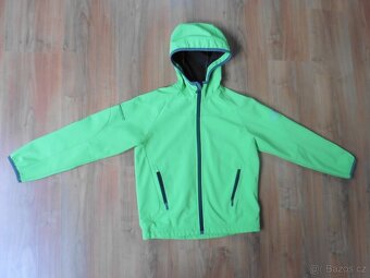 Zelená softshell bunda McKinley vel. 140 cm - 6