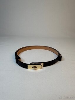 Nový kožený nastavitelný pasek vyrobený v Itálii - 6