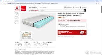 palanda - vysoká postel - nová - 6