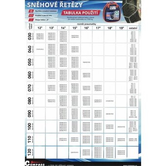 Sněhové řetězy FILSON KN 080 - 6