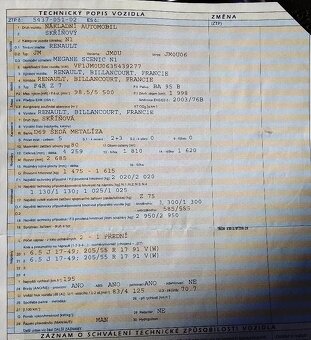 Renault Megane Scenic 2.0 benzín rok 2006 - 6