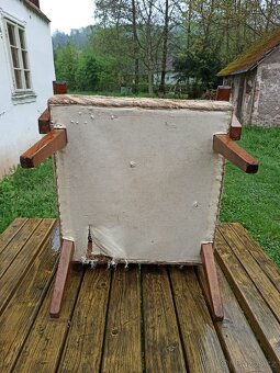 Křeslo, cca 70. léta, retro, vintage - 6