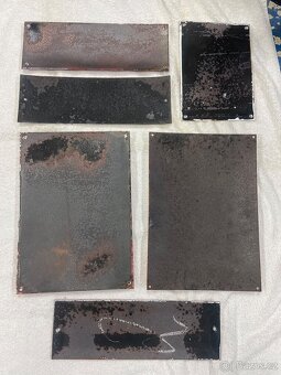 Stara smaltovana tabula cedule CSSR - 6