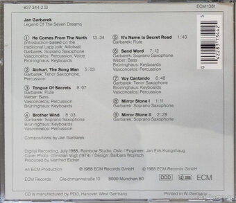 CD Jan Garbarek / Jarrett: Různá alba - 6