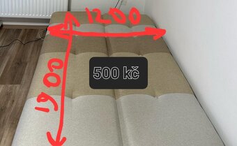 Dobry den, rychle prodám pohovku, a tři postele - 6