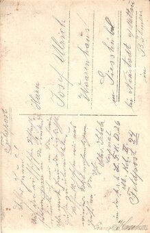 Historické pohlednice - 1. světová válka - PRODÁNO - 6