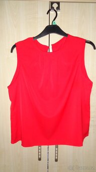 Červená halenka NOVÁ vel.XXL-přibl.48 (19) - 6