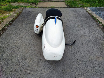 Velorex sidecar bílý - 6