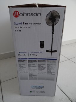 Stojanový otočný ventilátor Rohnson R-848 - 6