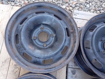 15" sada plechových disků na Peugeot,Citroen 4x108 - 6