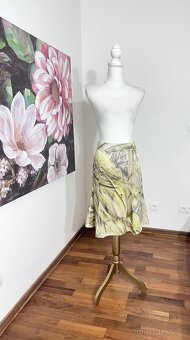 Hedvábná sukně Armani Collezioni - 6