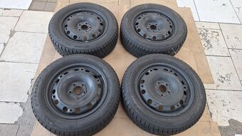 Sada disků Škoda 15" 5x100 zimní pneu 185/60 R15 5+mm Fabia - 6