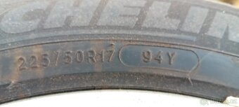 Prodám pneu s alu Audi R-17 - 6
