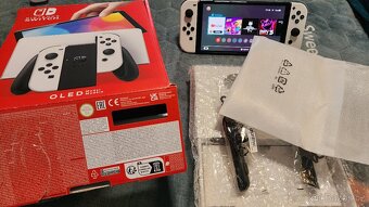 Nintendo switch oled + hry - 6