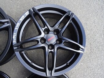 Alu disky černé ALutec 17", 5x114.3, ET 38, šíře 7J - 6
