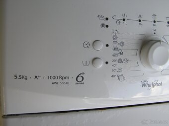 Aut. pračka Whirpool AWE 55610, šířka 40 cm - 6