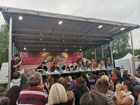 Mobilní Pódium, staga 8x6m, 6x6m 6x4m - 6