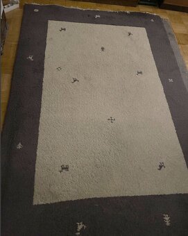 INDO GABBEH ručně vázaný koberec IKEA, 100% vlna,140x200cm - 6