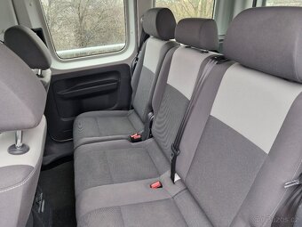 VW Caddy TDI, digi klima, 1. majitel, CZ, PDC, HF - 6
