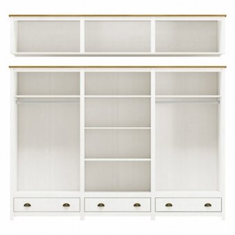 Dřevěná skříň 12dveřová TOPAZIO - 6