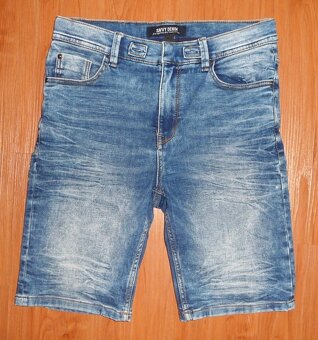 Džínové pánské kraťasy, vel. M, zn. Denim Co., Fishbone - 6