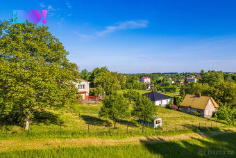 Prodej stavebního pozemku 1367m², projekt RD se stavebním po - 6
