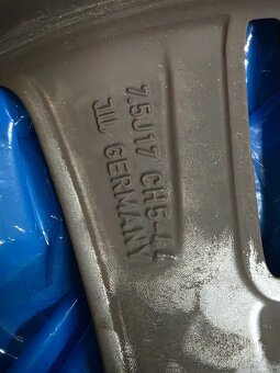 Originální alu kola Peugeot 17" s letními pneu Continental - 6