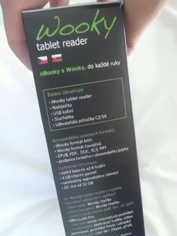 Nová Chytrá Čtečka Knih - WOOKY TABLET READER 7702 - Nový - 6