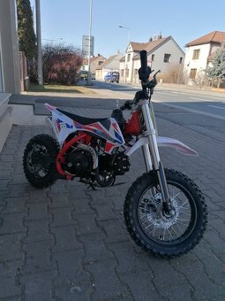 Pitbike Spirit 90 12/10 Automat červená - 6