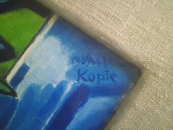 Starý Obraz - Olej - VÁCLAV ŠPÁLA - MIRKO VALINA - Kopie - 6