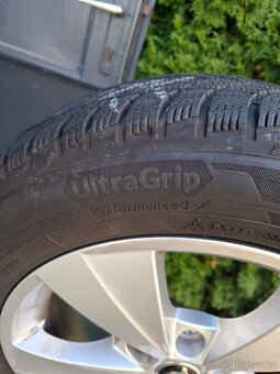 Prodám Al.kola Škoda zimní  GOODYEAR UltraGrip 205/60 R16 - 6
