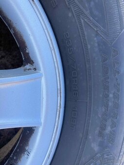 Prodám originální alu kola Hyundai Santa Fe 16" - 6