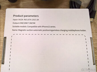 Držák do auta s Magsafe nabíjením - 6