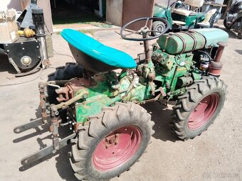 Malotraktor Holder A10 4x4 vodník plně funkční - 6