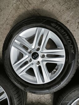 Alu Kia 5/114.3 R16 + 205/55 R16 letní Hankook - 6