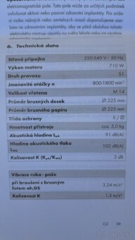 Elektrická bruska na sádrokartonové stropy a zdi - 6