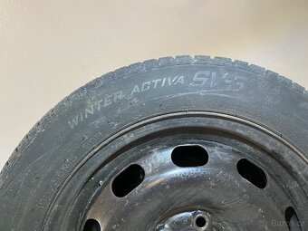 Sada zimních kol Škoda 195/55R15 5x100 vč poklic - 6