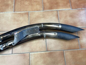 Kawasaki VN 900 výfuk Big Radius 2v2 černý - 6