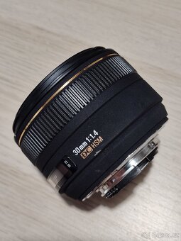 Objektiv Sigma EX 30mm /f1.4 DC HSM pro Nikon - 6