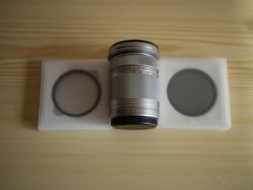 Objektiv Olympus 40-150mm +nové UV a PL 58mm filtr... - 6
