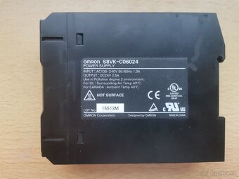 PLC Omron CP1L-M40DT1-D + Napájecí zdroj + modul CP1W-CIF01 - 6