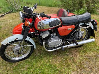 Jawa 350/634 sidecar velorex - 6