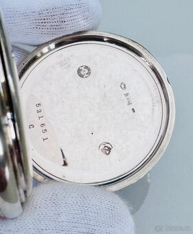 MUSEALNÍ CELO STŘÍBRNÉ PÁNSKÉ HODINKY IWC SCHAFFHAUSEN - 6
